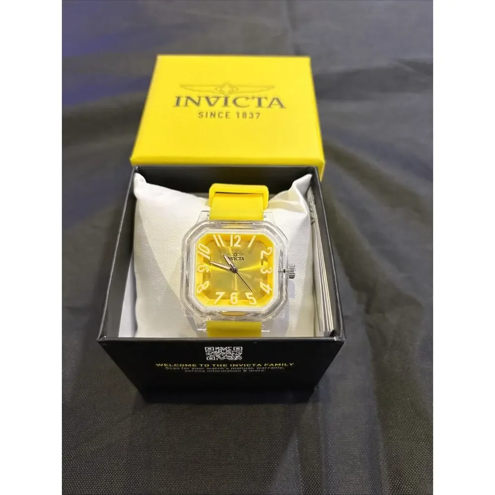 Invicta Celestial Lady 39mm Transparent Yellow 70320